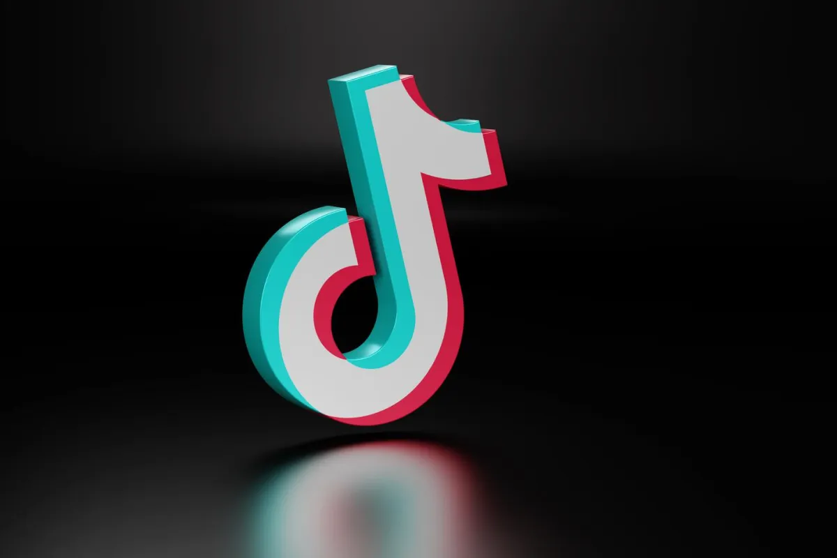 Logo 3D tiktok