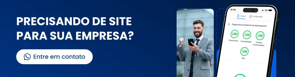 PRECISANDO DE SITE PARA SUA EMPRESA - Criação de sites
